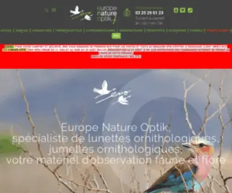 Europe-Nature-Optik.fr(Europe Nature Optik) Screenshot