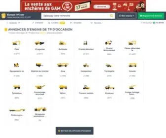 Europe-TP.com(Découvrez + 180 000 annonces PRO) Screenshot
