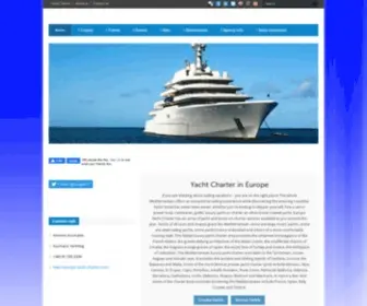 Europe-Yacht-Charter.com(Split Yacht Charter Croatia I Croatian no1 nautical base) Screenshot