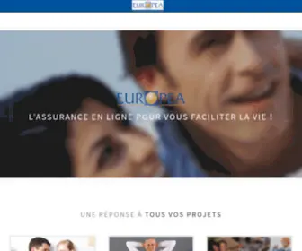 Europea-Assurances.com(Europea Assurances) Screenshot