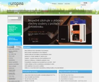 Europea.cz(Europea Distribution a.s) Screenshot