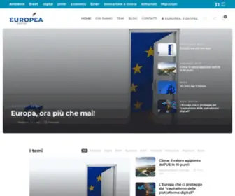 Europeainfo.eu(Parlano i fatti) Screenshot
