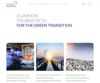European-Aluminium.eu(European Aluminium) Screenshot