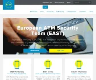 European-ATM-Security.eu(EAST) Screenshot