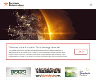 European-Biotechnology.net(European Biotechnology Network) Screenshot