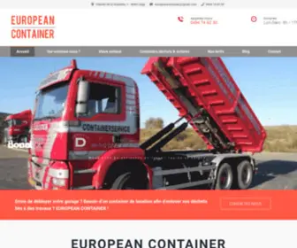 European-Container.com(Location) Screenshot