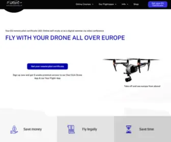 European-Droneschool.com(European Droneschool) Screenshot