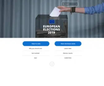 European-Elections.eu(European Elections 2019) Screenshot