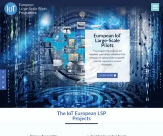 European-Iot-Pilots.eu(LSP) Screenshot