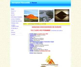 European-Pyramids.eu(european pyramids) Screenshot