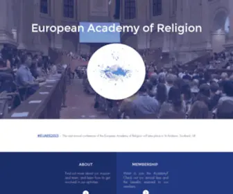 Europeanacademyofreligion.org(Euare) Screenshot