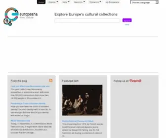Europeana.com(Domeinnaam registreren bij Hostnet: MAKKELIJK) Screenshot
