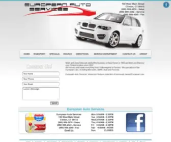 Europeanautoservicesllc.com(Used Cars Clinton) Screenshot