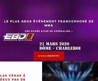 Europeanbeatdown.com(European Beatdown) Screenshot