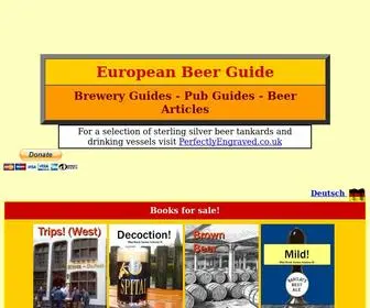 Europeanbeerguide.net(European Beer Guide) Screenshot