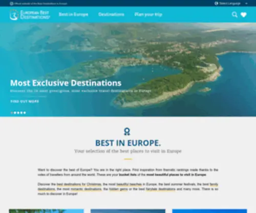 Europeanbestdestinations.com(Best places to Visit in Europe) Screenshot