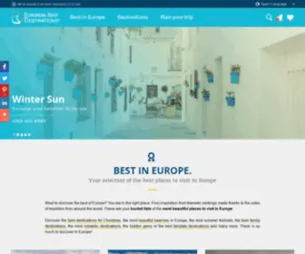 Europeanbestdestinations.org(Best places to Visit in Europe) Screenshot