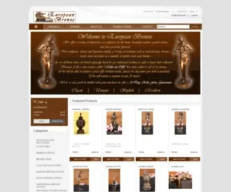 Europeanbronze.com(Eurpeanbronze) Screenshot