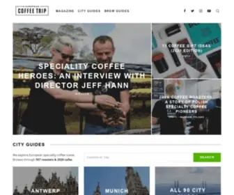 Europeancoffeetrip.com(European Coffee Trip) Screenshot