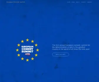 Europeancomedysummit.com(European) Screenshot