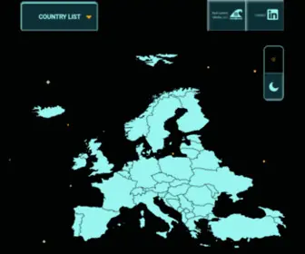 Europeancountryfacts.com(European Countries Interactive Map and Facts) Screenshot