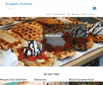 Europeancuisines.com(European Cuisines) Screenshot