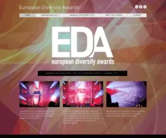 Europeandiversityawards.com(Celebrating Diversity & Inclusion) Screenshot