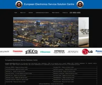 Europeanelectronics.com.au(European Electronics) Screenshot