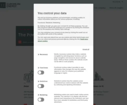 Europeanenergy.com(European Energy) Screenshot