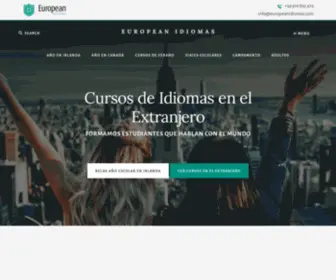 Europeanidiomas.com(Cursos de Idiomas en el Extranjero) Screenshot