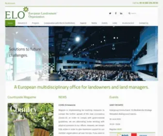 Europeanlandowners.org(European Landowners) Screenshot