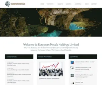 Europeanmet.com(Europeanmet) Screenshot