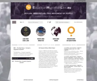 Europeanmigrationlaw.eu(European Migration Law : tout le droit) Screenshot