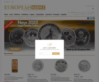 Europeanmint.com Screenshot