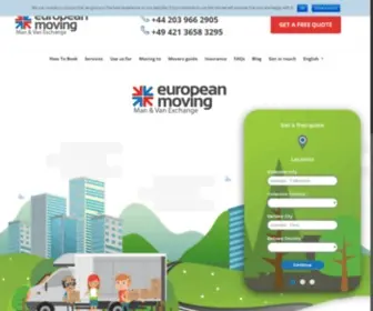 Europeanmoving.de(European Moving) Screenshot