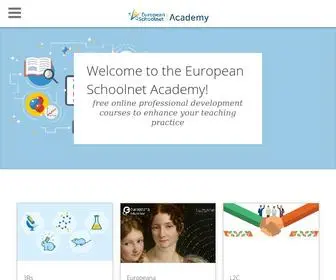 Europeanschoolnetacademy.eu(European Schoolnet Academy) Screenshot