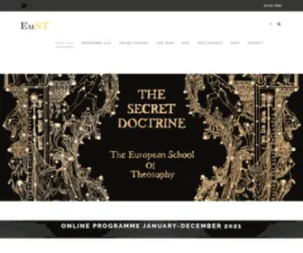 Europeanschooloftheosophy.eu(European School of Theosophy) Screenshot