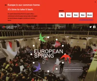 Europeanspring.net(My Blog) Screenshot