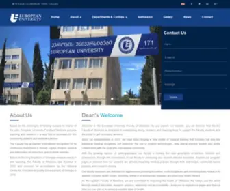 Europeanuniversity.in(European University) Screenshot