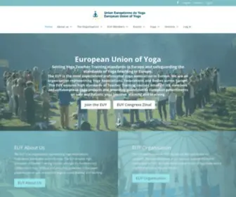 Europeanyoga.org(Europeanyoga) Screenshot