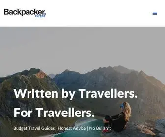 Europebackpacker.com(Europe Backpacker) Screenshot