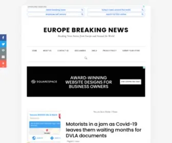 Europebreakingnews.net(Breaking News Stories from Europe and Around the World) Screenshot