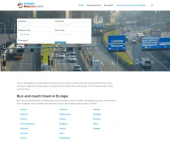 Europebuspass.com(Europebuspass) Screenshot