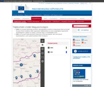 Europedirect.hu(Europe Direct) Screenshot