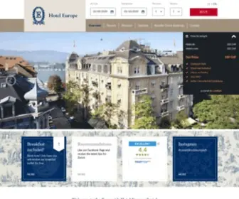 Europehotel.ch(At Home in the Castle) Screenshot