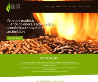 Europellet.com.uy(Pellet Uruguay) Screenshot