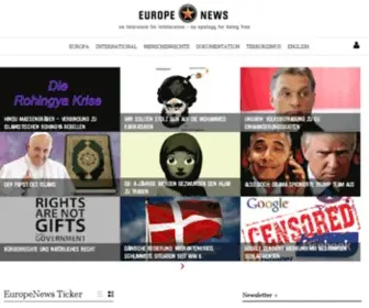 Europenews.dk(Webshop, Webhosting, Domæner og E-handel) Screenshot
