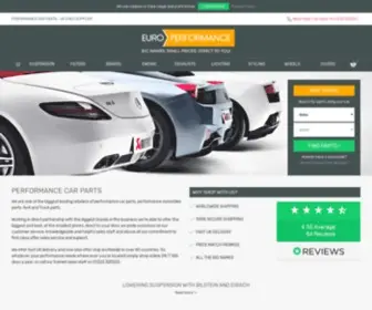 Europerformance.co.uk(Performance Car Parts) Screenshot