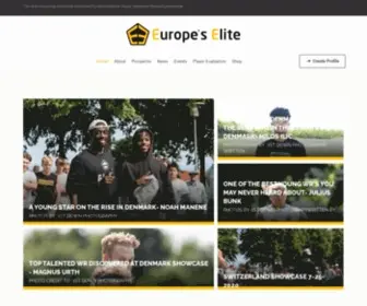 Europeselite.com(Europe's Elite) Screenshot