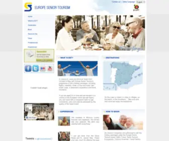 Europeseniortourism.com(Europeseniortourism) Screenshot